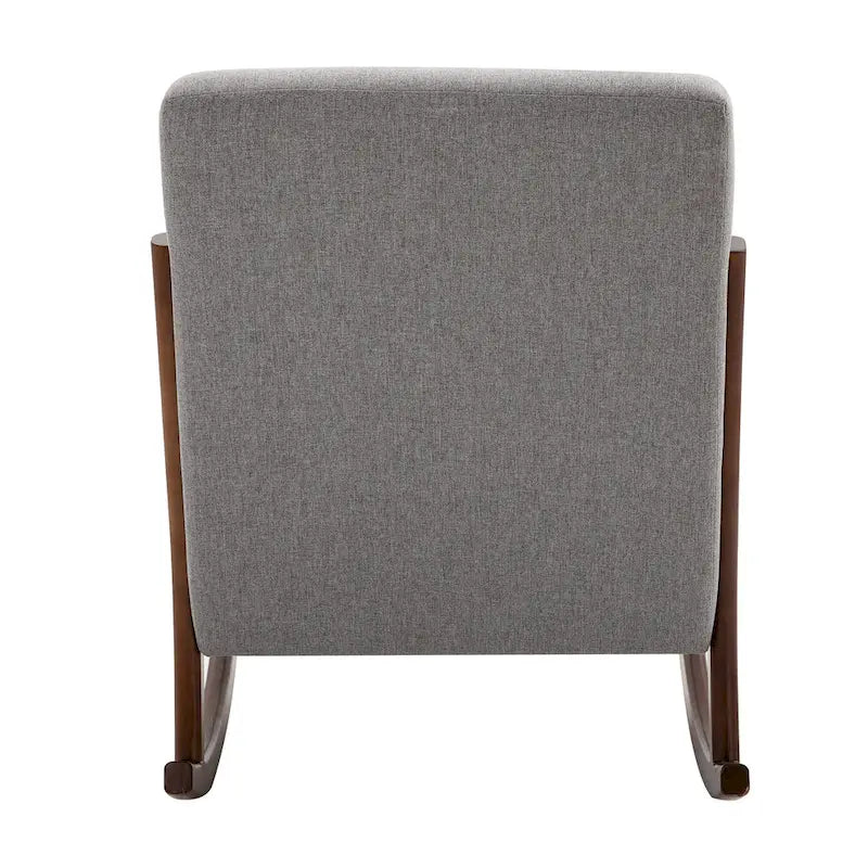 Fauteuil à bascule à dossier haut