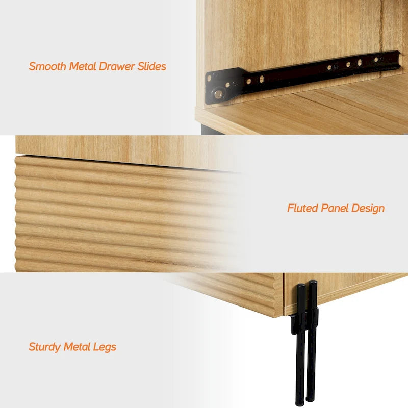 Built-in nightstand