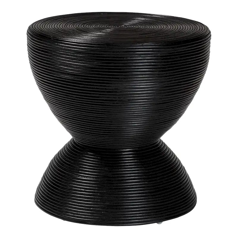 Table d'appoint en rotin naturel