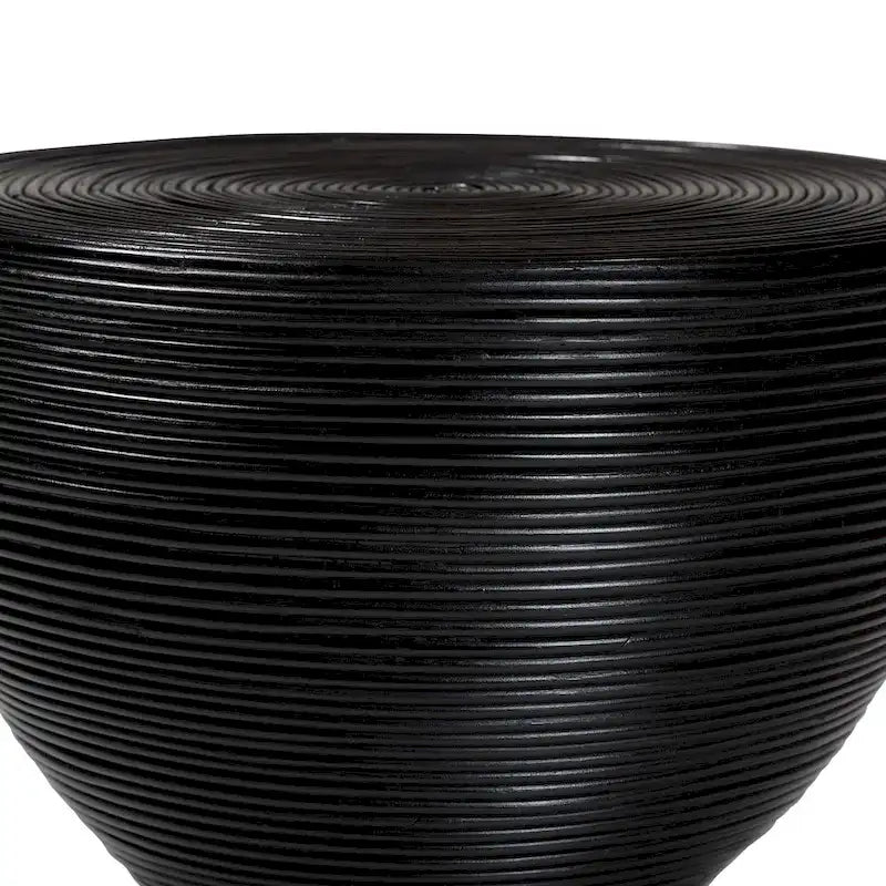 Table d'appoint en rotin naturel