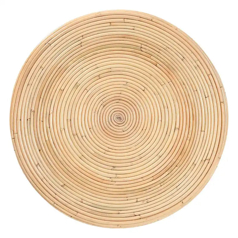 Table d'appoint en rotin naturel