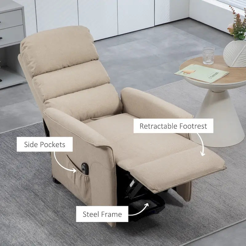 Fauteuil releveur électrique pour seniors