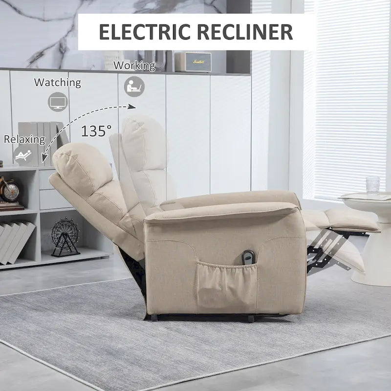 Fauteuil releveur électrique pour seniors