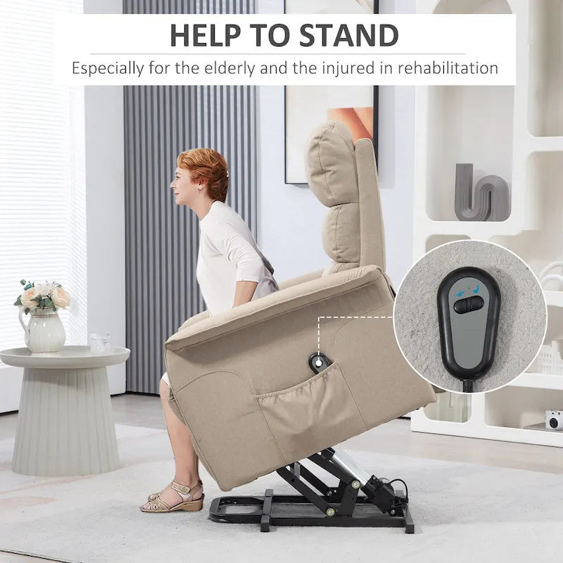 Fauteuil releveur électrique pour seniors