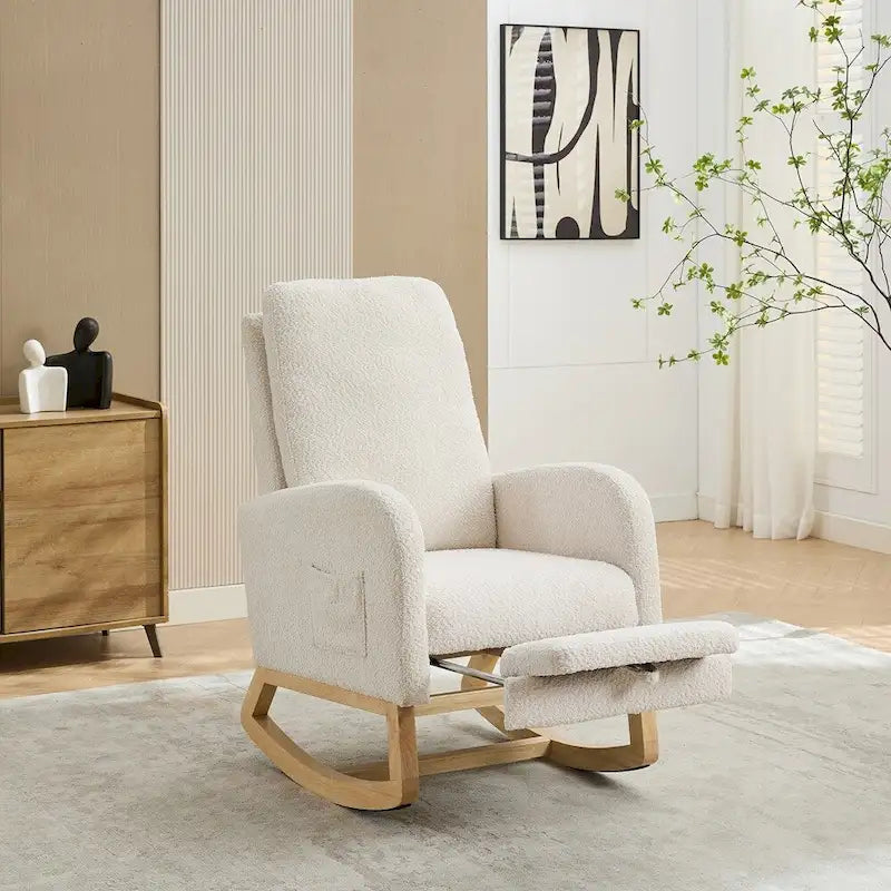 Fauteuil à bascule pour chambre de bébé