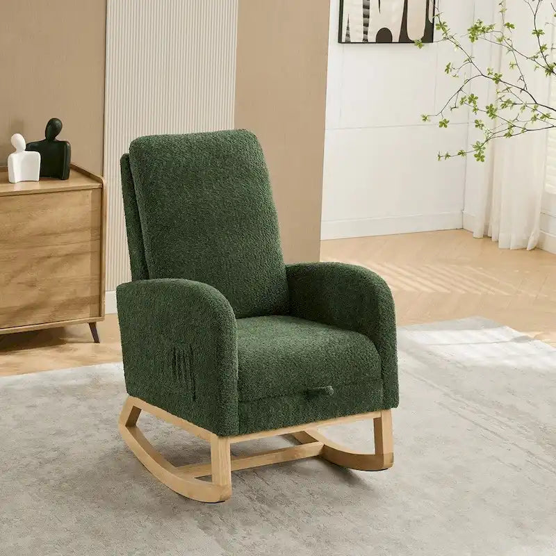 Fauteuil à bascule pour chambre de bébé