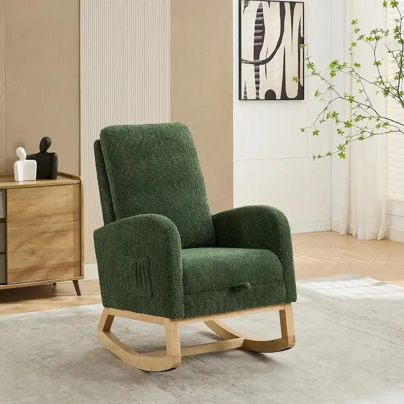 Fauteuil à bascule pour chambre de bébé