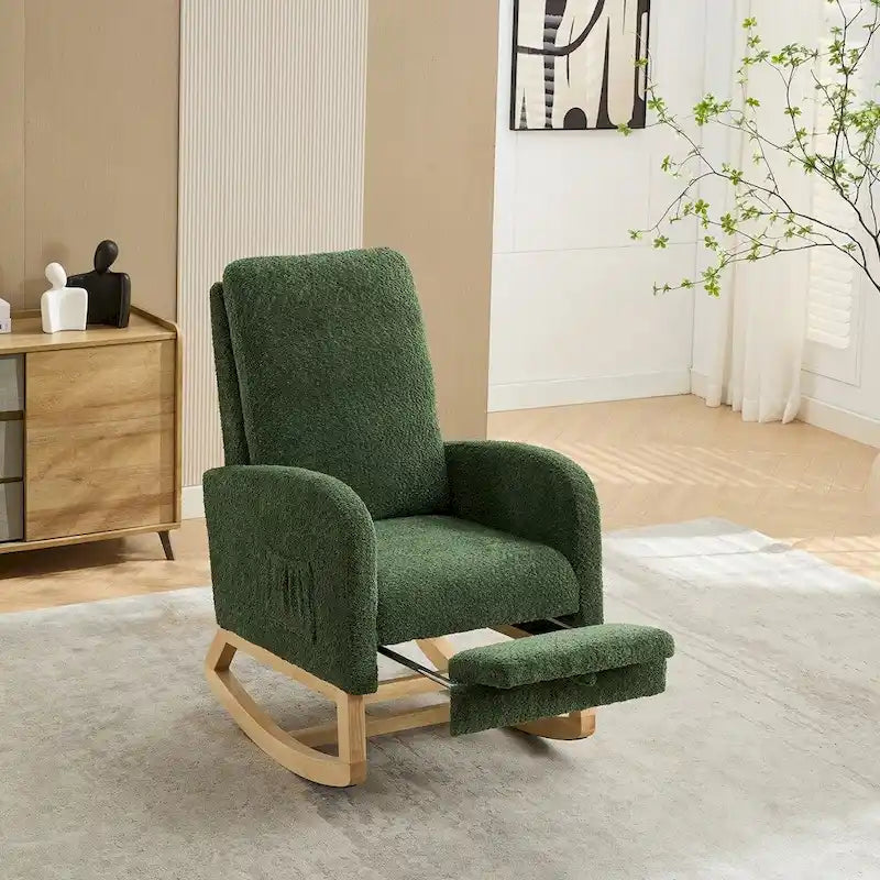 Fauteuil à bascule pour chambre de bébé