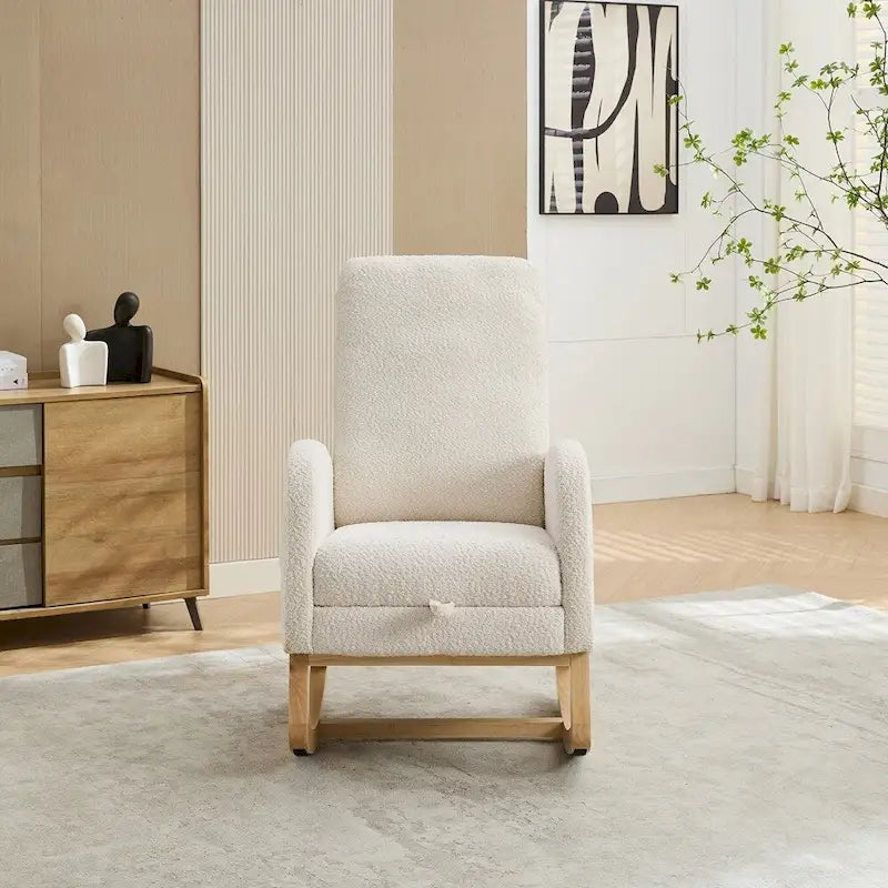 Fauteuil à bascule pour chambre de bébé