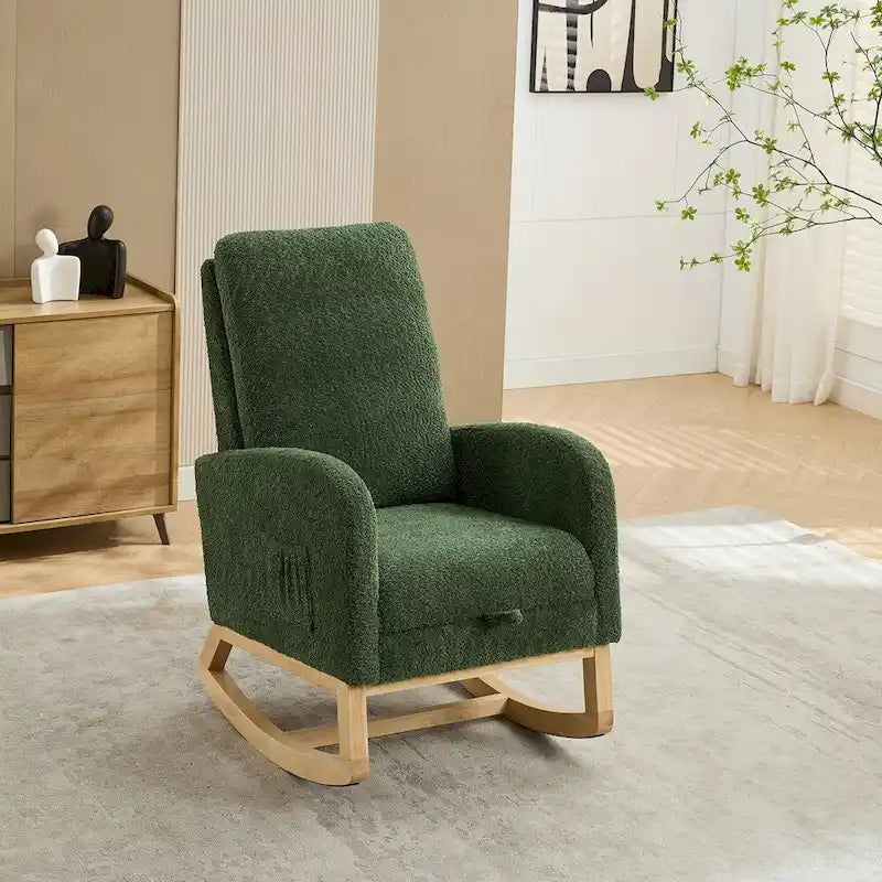 Fauteuil à bascule pour chambre de bébé