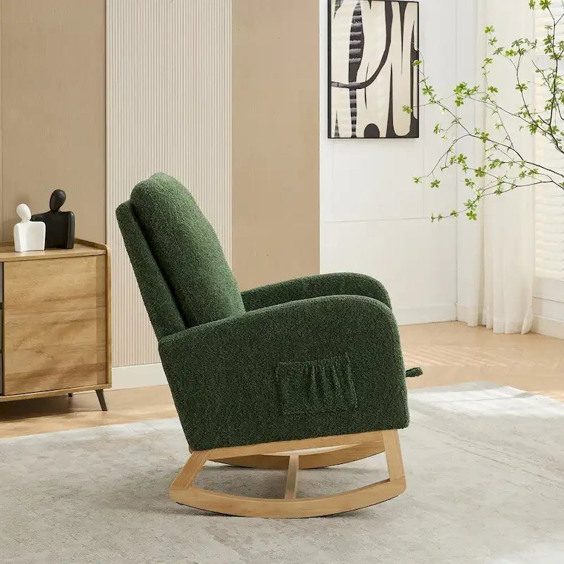 Fauteuil à bascule pour chambre de bébé