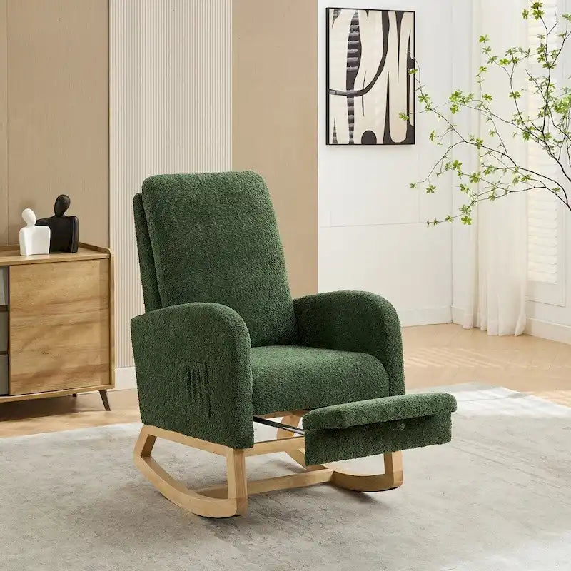 Fauteuil à bascule pour chambre de bébé