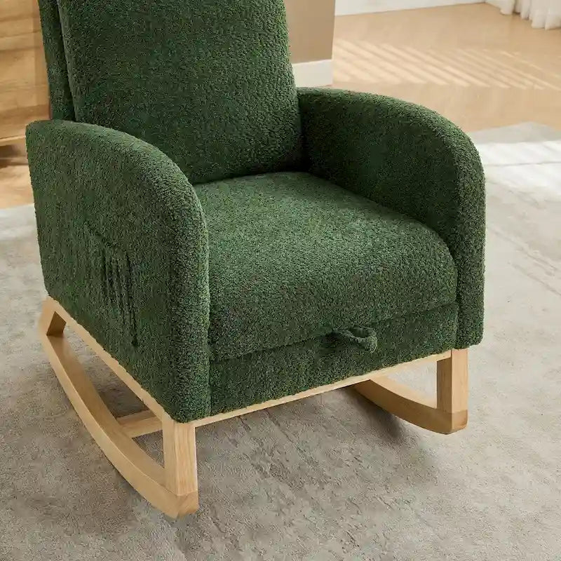 Fauteuil à bascule pour chambre de bébé