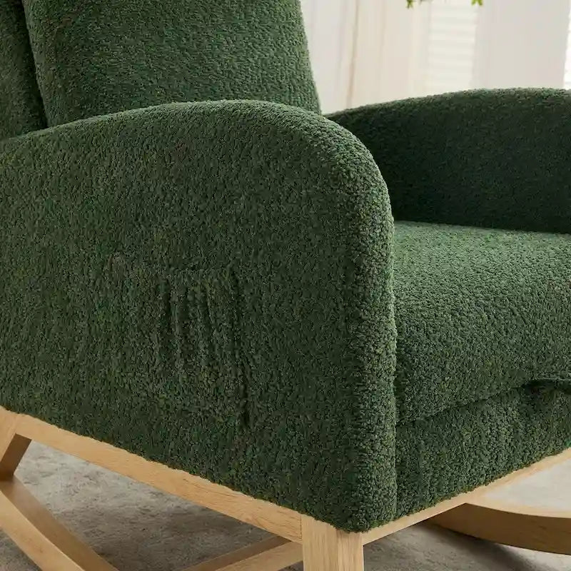 Fauteuil à bascule pour chambre de bébé