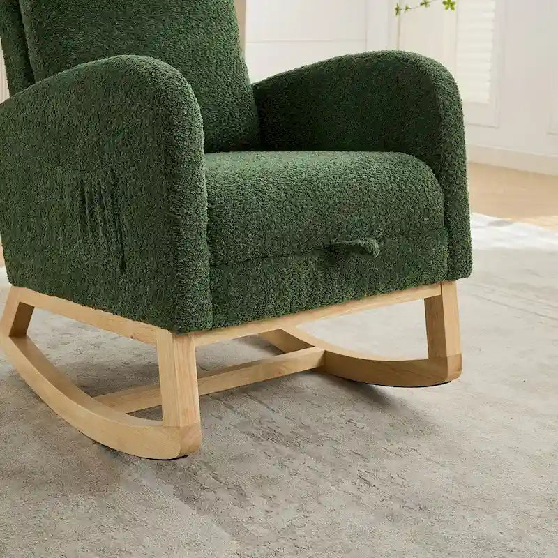 Fauteuil à bascule pour chambre de bébé