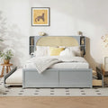 Cadre de lit plateforme Queen