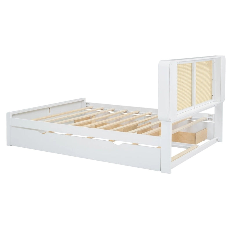 Cadre de lit plateforme Queen