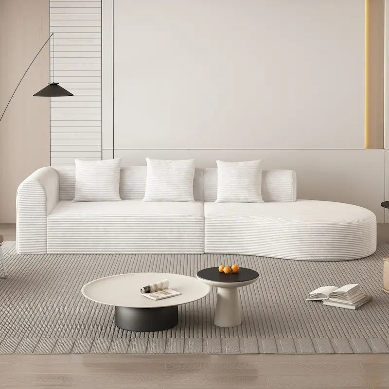 Cloud-Shaped Four-Seater Sofa