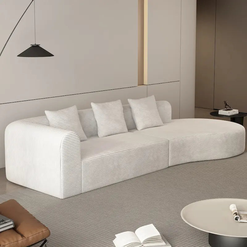 Cloud-Shaped Four-Seater Sofa