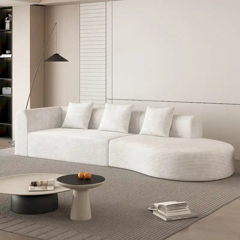 Cloud-Shaped Four-Seater Sofa
