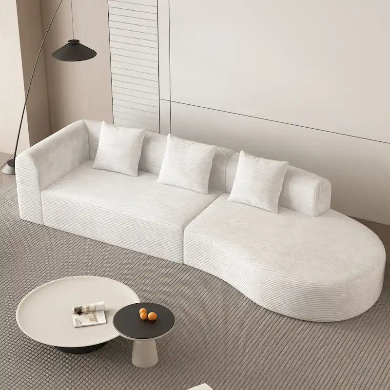 Cloud-Shaped Four-Seater Sofa