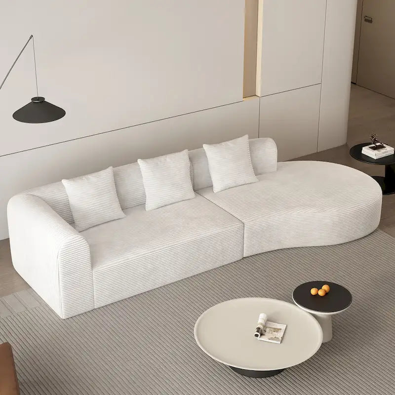 Cloud-Shaped Four-Seater Sofa