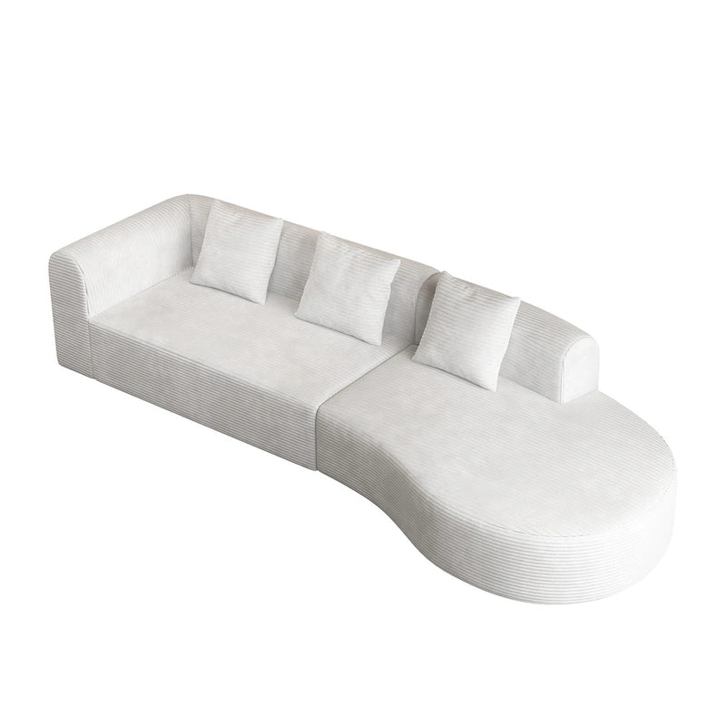 Cloud-Shaped Four-Seater Sofa