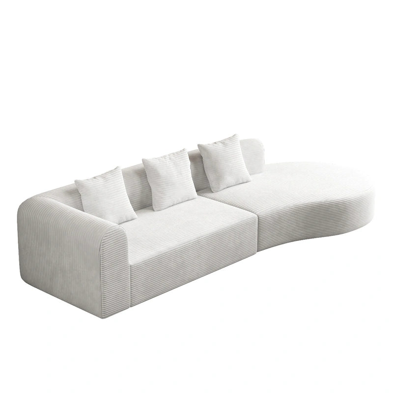 Cloud-Shaped Four-Seater Sofa