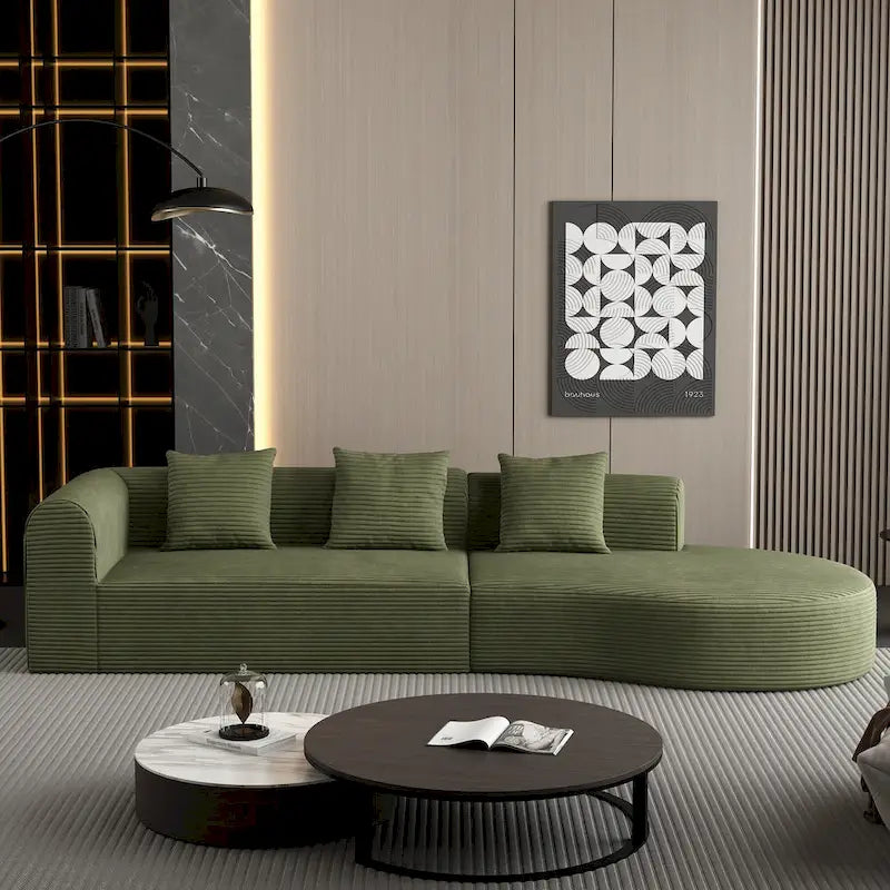 Cloud-Shaped Four-Seater Sofa