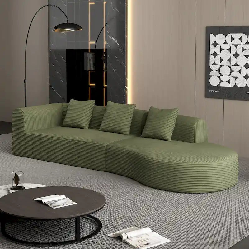 Cloud-Shaped Four-Seater Sofa