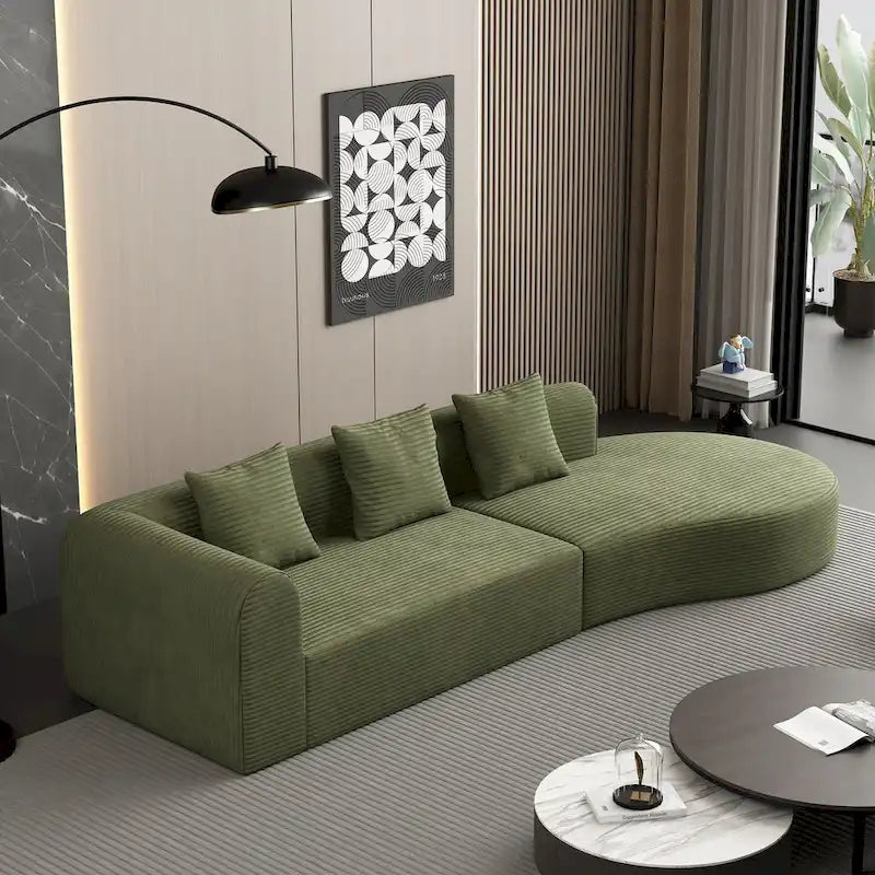 Cloud-Shaped Four-Seater Sofa