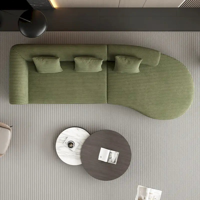 Cloud-Shaped Four-Seater Sofa