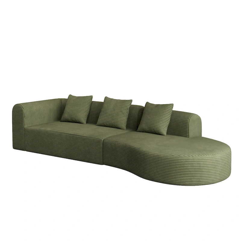 Cloud-Shaped Four-Seater Sofa