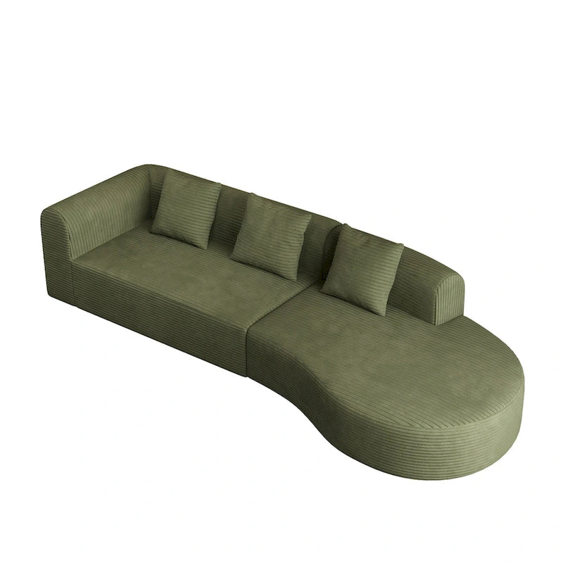 Cloud-Shaped Four-Seater Sofa