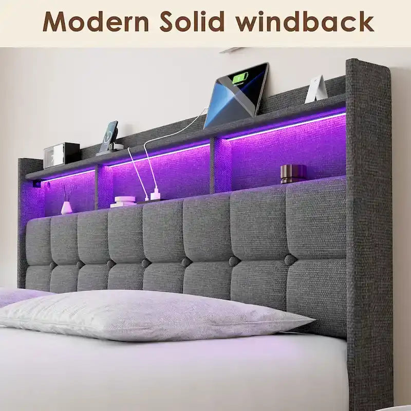 Lit plateforme king-size