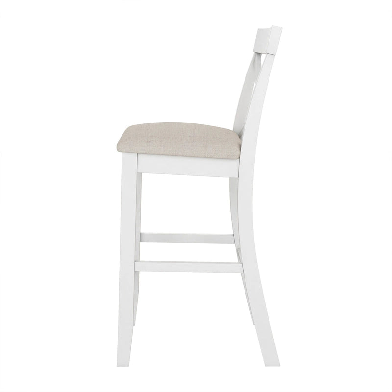 Table et chaises de salle à manger de style ferme