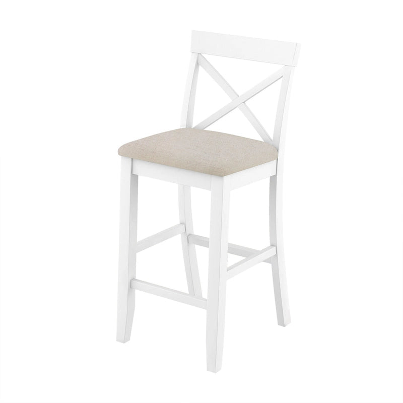 Table et chaises de salle à manger de style ferme