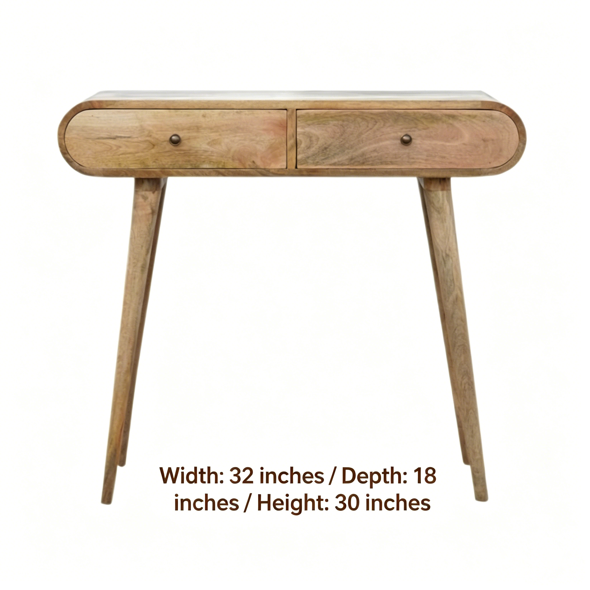 Table de contrôle en bois massif
