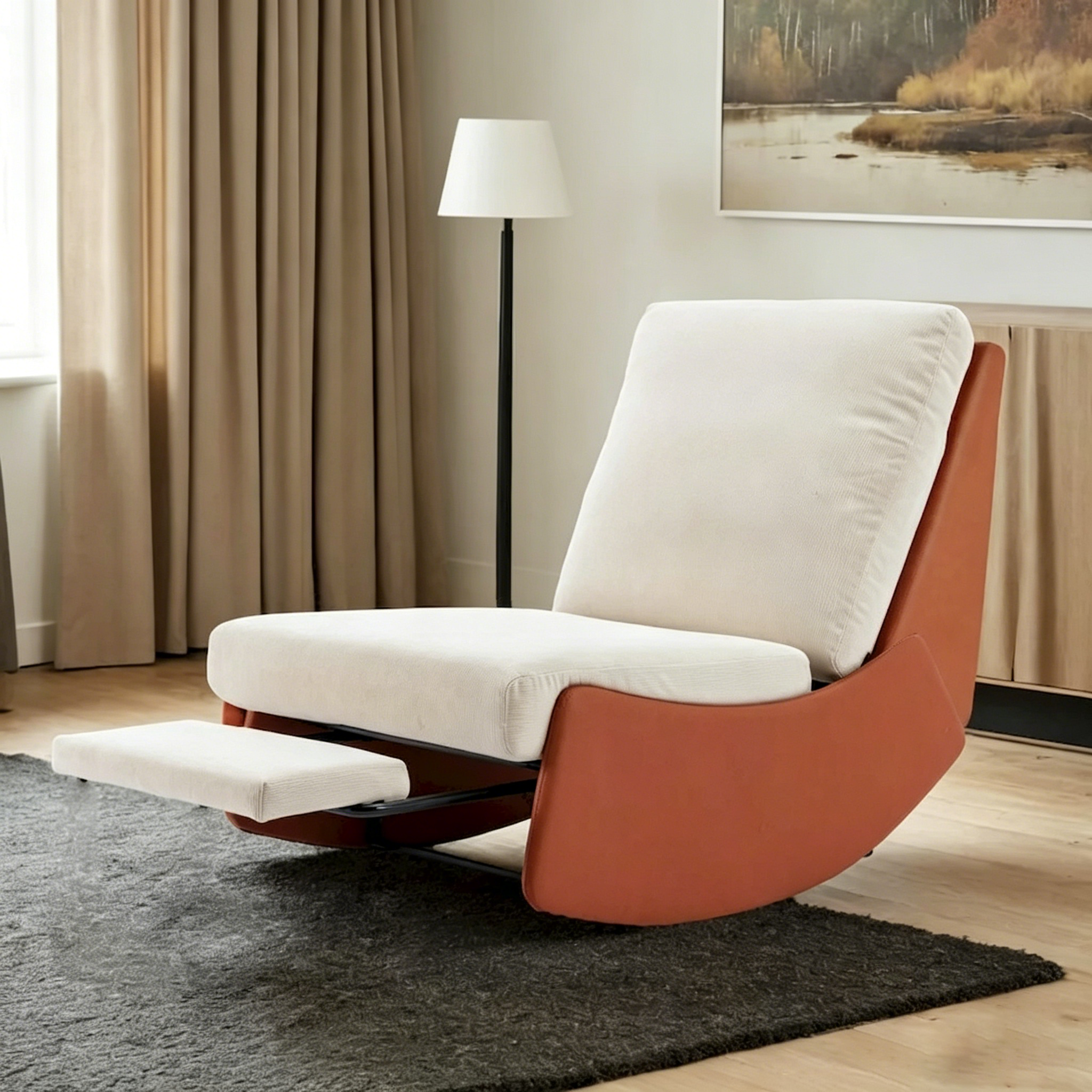 Fauteuil à bascule/relax moderne