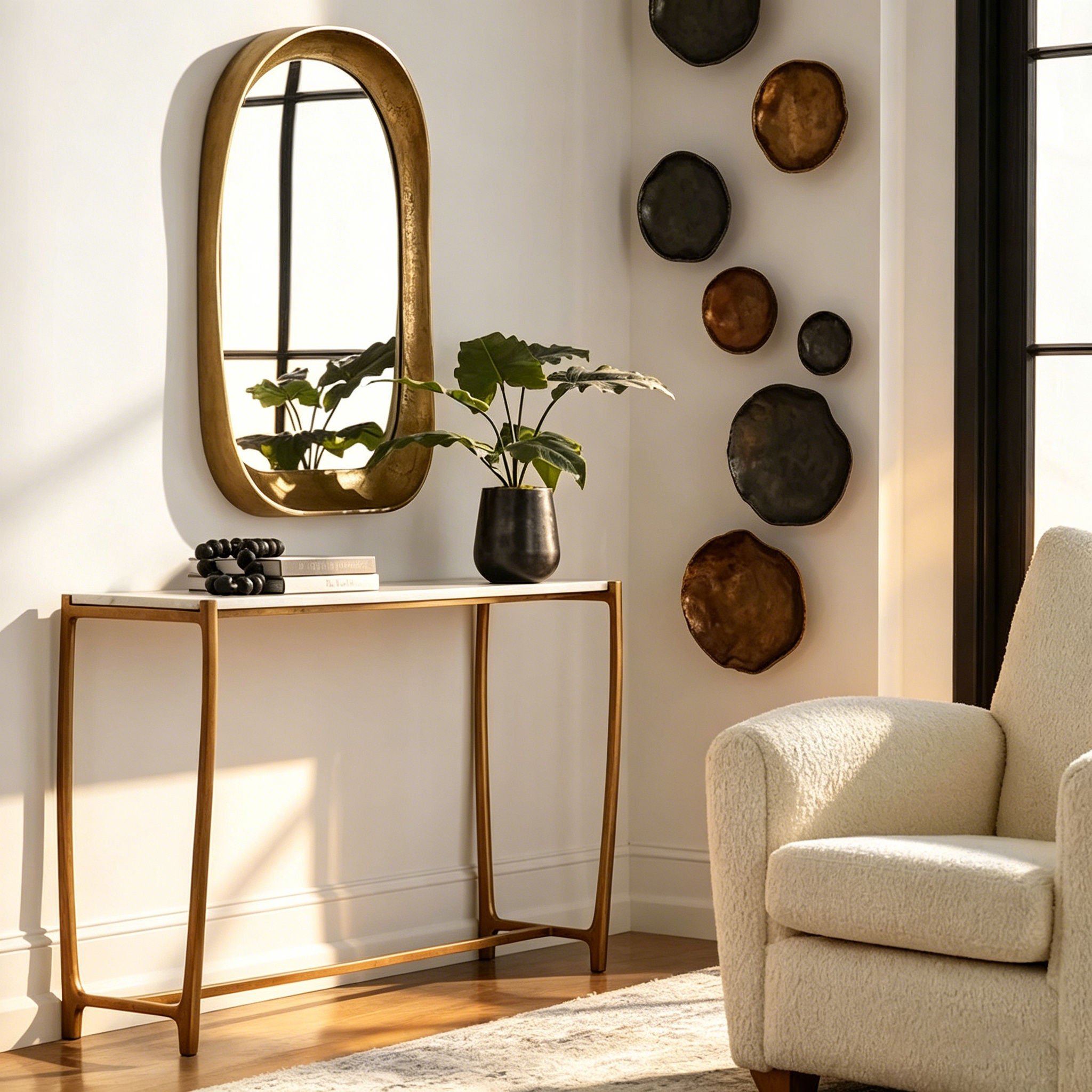 Console en marbre