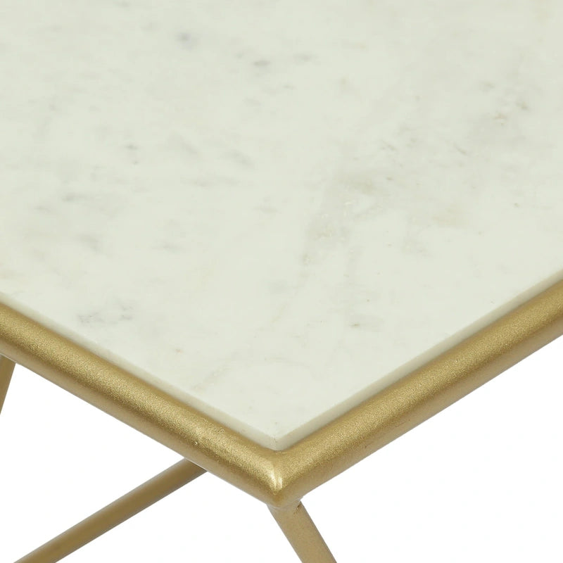 Handmade marble coffee table