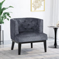 Chaise décorative capitonnée