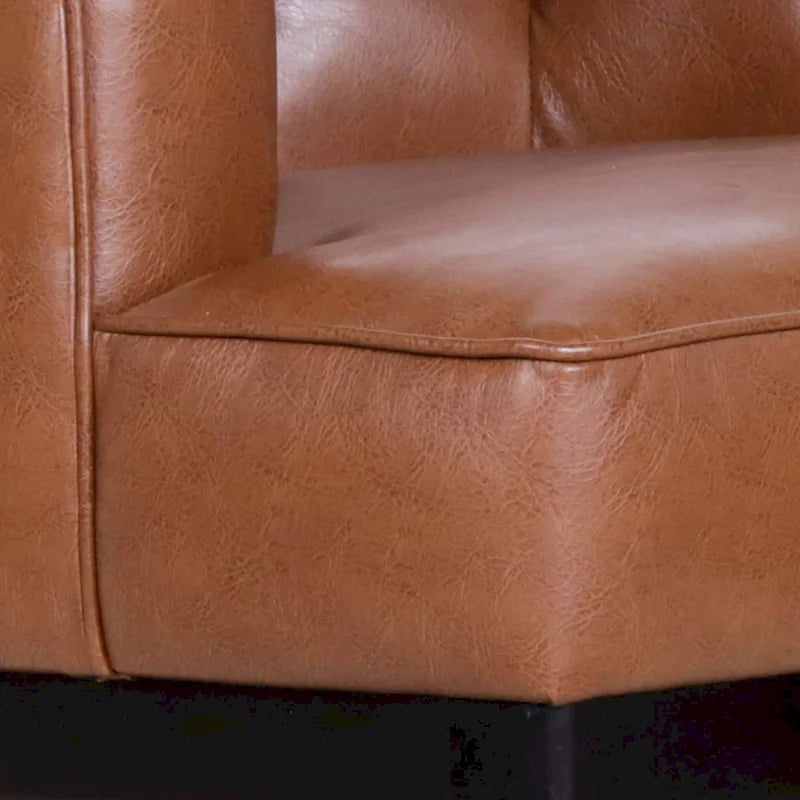 Chaise décorative capitonnée