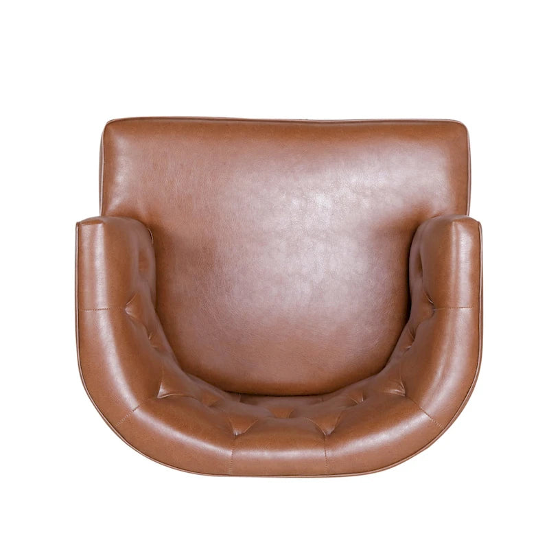 Chaise décorative capitonnée