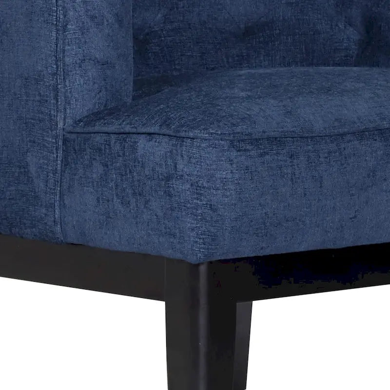 Chaise décorative capitonnée