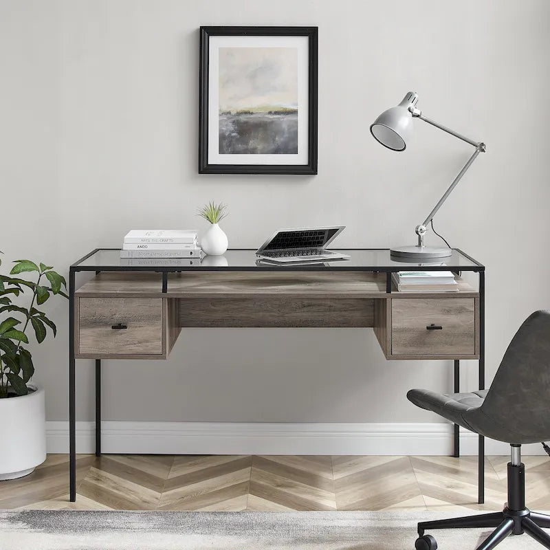 Bureau en verre