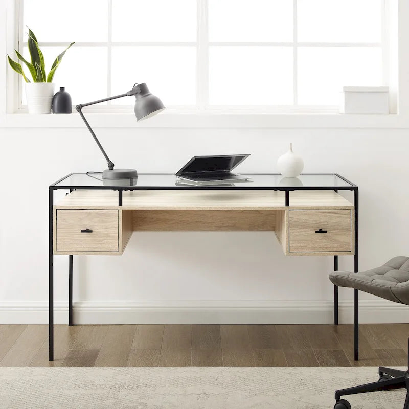Bureau en verre