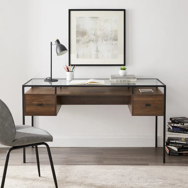 Bureau en verre