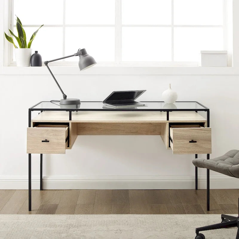 Bureau en verre
