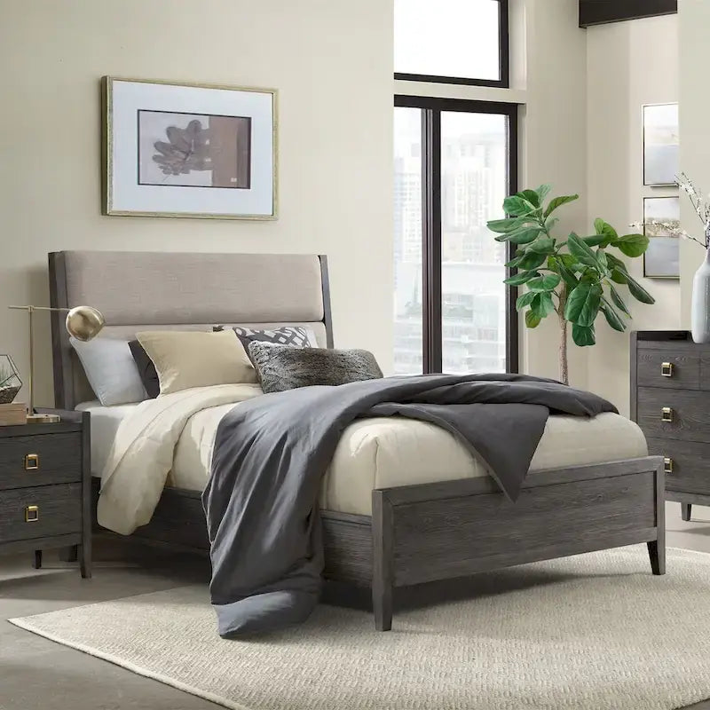 Portia Complete Upholstered Bed Set